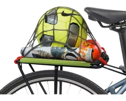 Delta Elasto Cargo Net for Bike Mounted Racks (Grey/Red)