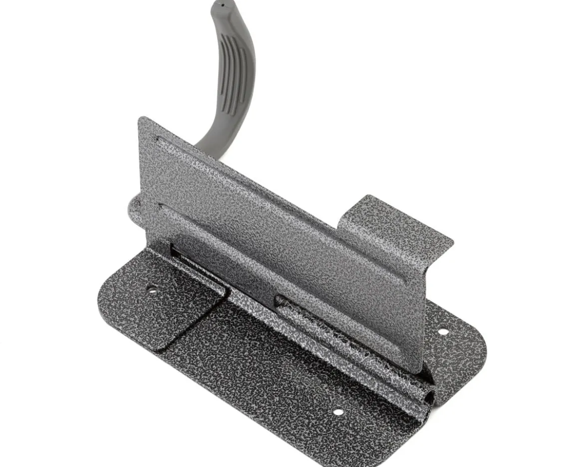 Delta Hinge Hook Wall Mount Storage Rack (Silver) (w/ Wheel Tray) (One Bike)