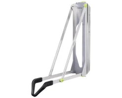 Delta Pivot Wall Storage Bike Rack (Silver) (w/ Wheel Tray) (1 Bike)