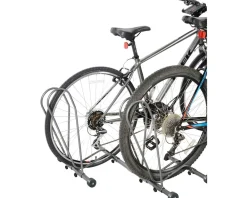 Delta Shop Rack Adjustable Floor Stand w/ Wheels (Holds One Bike)