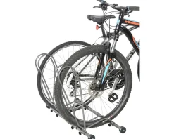 Delta Shop Rack Adjustable Floor Stand w/ Wheels (Holds One Bike)