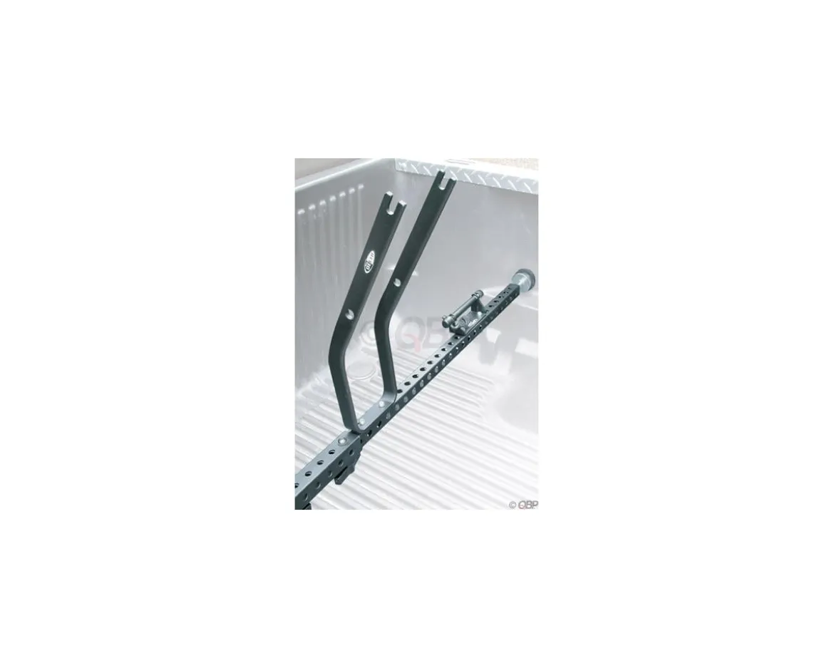 Delta Wheel Hitch Wheel Holder Mount for Truck Bed Bike Racks (Black)
