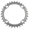 5Dev 104 BCD Titanium Chainrings (Raw/Silver) (34T)
