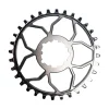 5Dev Titanium 3-Bolt Chainring (Raw/Silver) (3mm Offset) (30T)