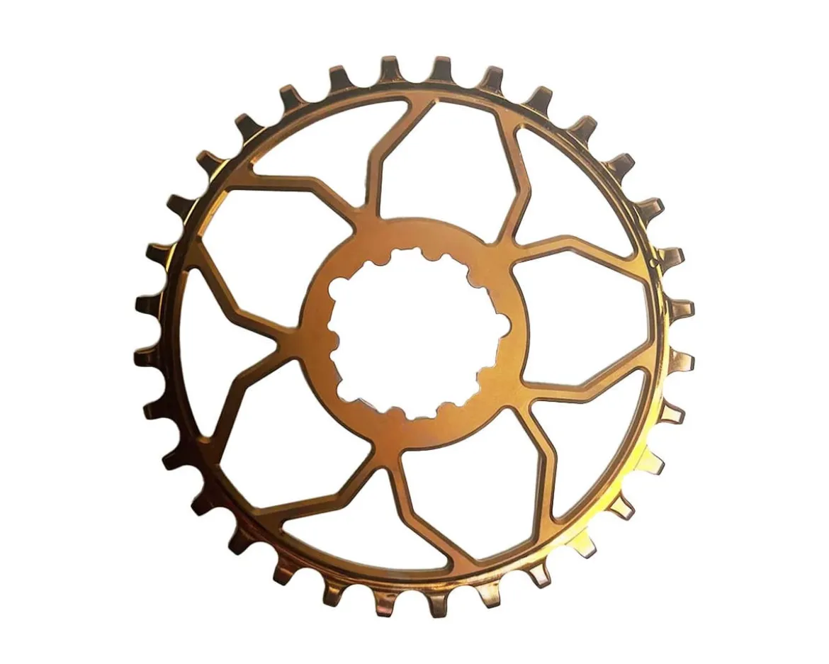 5Dev T-Type 3-Bolt Chainring (Kash) (3mm Offset) (30T)