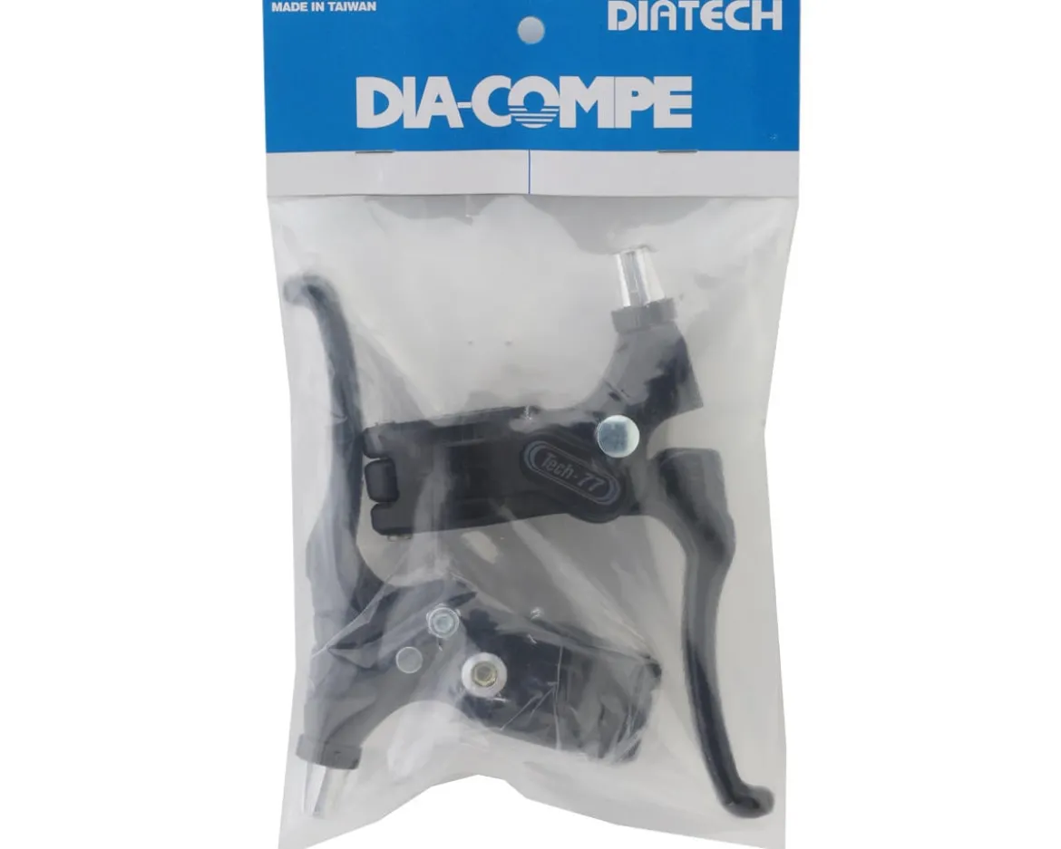 Dia-Compe Tech 77 Brake Levers (Black) (Pair)