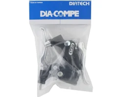 Dia-Compe Tech 77 Brake Levers (Black/Silver) (Pair)
