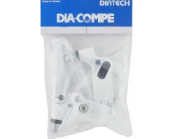 Dia-Compe Tech 77 Brake Levers (White/White) (Pair)