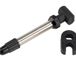 DT Swiss Narrow Base Tubeless Valve (Silver) (1) (32mm) (DT Swiss Road)