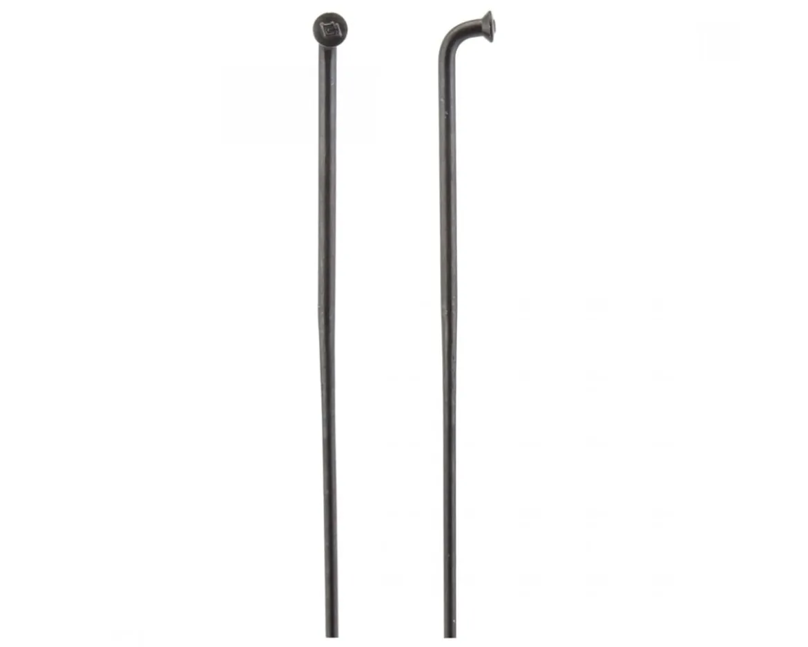 DT Swiss Alpine III Spokes (Black) (2.0/1.8/2.34mm) (Single) (250mm) (J-Bend)