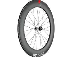 DT Swiss ARC 1100 DiCut Front Road Wheels (Black) (Centerlock) (80mm Depth) (12 x 100mm) (700c)