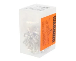 DT Swiss Brass Nipples (Silver) (2.0 x 12mm) (Box of 100)
