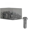 DT Swiss Brass Spoke Nipples (Silver) (2.0 x 14mm) (Box of 100)