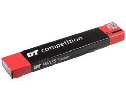 DT Swiss Competition J-Bend Spoke (Black) (2.0/1.8/2.0mm) (183mm) (Box of 100)