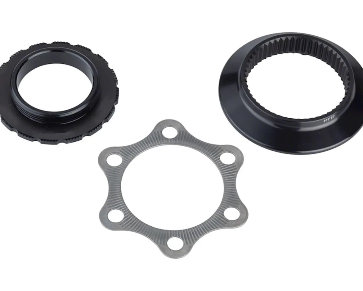 DT Swiss Disc Brake Rotor Adapter (Centerlock to 6-Bolt) (9/10mm QR & 12mm TA)