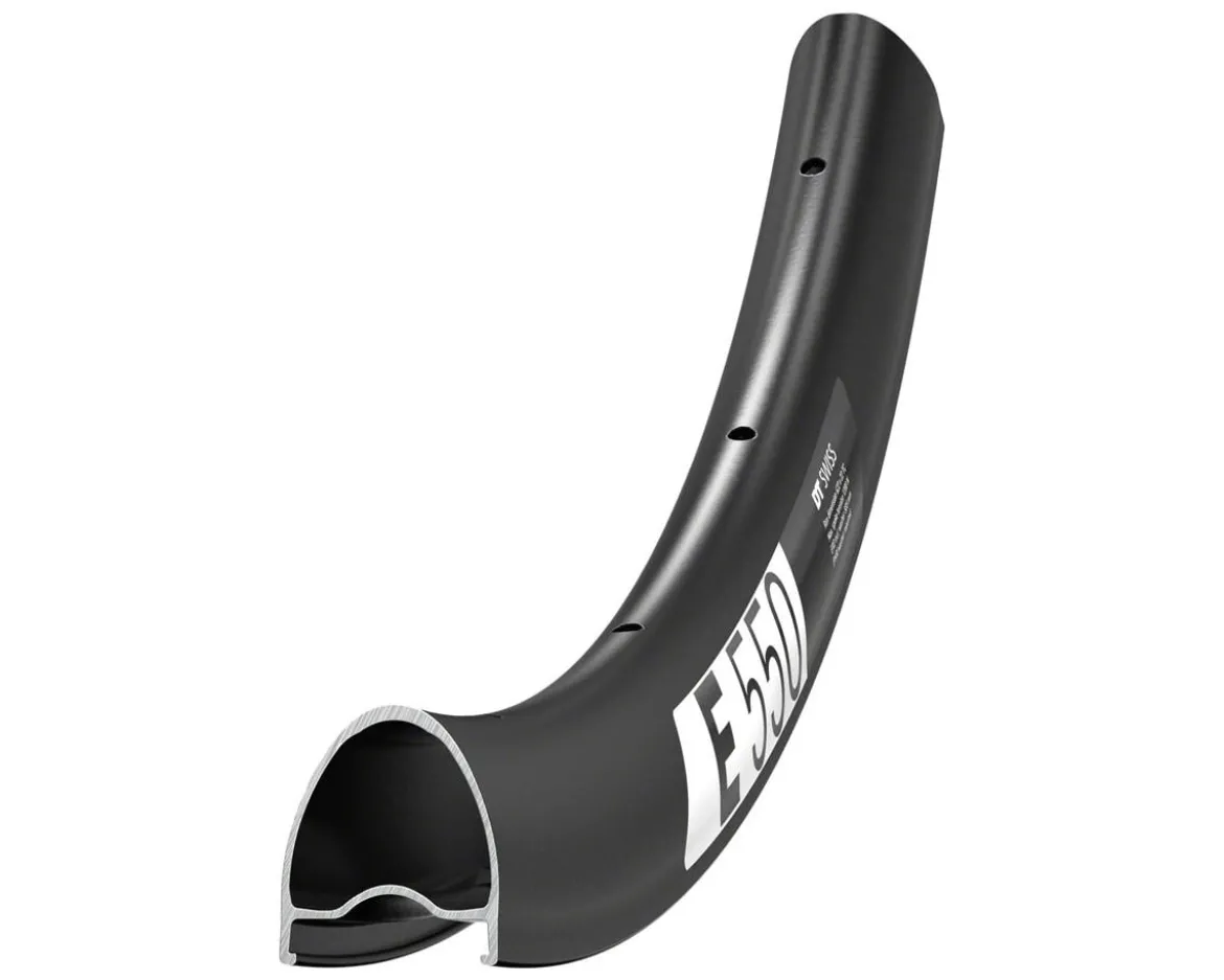 DT Swiss E 550 Tubeless Disc Rim (Black) (700c) (Alloy) (22mm Internal Width) (24H)