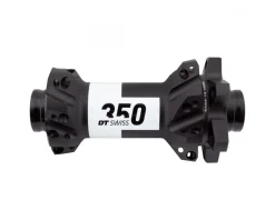 DT Swiss 350 Front Hub (Black) (15 x 100mm) (6-Bolt) (28H) (Straight Pull)