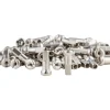 DT Swiss Pro Head Brass Spoke Nipples (Silver) (2.34 x 14mm) (Box of 100)
