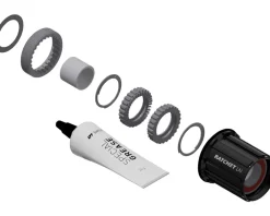 DT Swiss Ratchet LN Aluminum Freehub Upgrade Kit (Black) (36T) (Shimano HG MTB Cassettes)