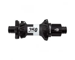 DT Swiss 350 Rear Hub (Black) (12 x 148mm) (6-Bolt) (Shimano Microspline) (28H) (Straight Pull)