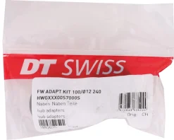 DT Swiss Thru Axle End Caps (12 x 100mm) (Fits 240S Center Lock Disc Front Hubs)