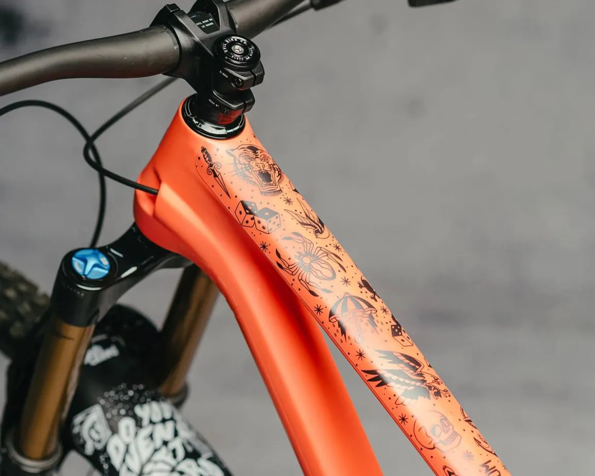 Dyedbro Frame Protection (Old School Tattoo Black)