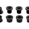 Easton Aluminum Chainring Bolts & Nuts (Black) (M8 x 8.5) (4)