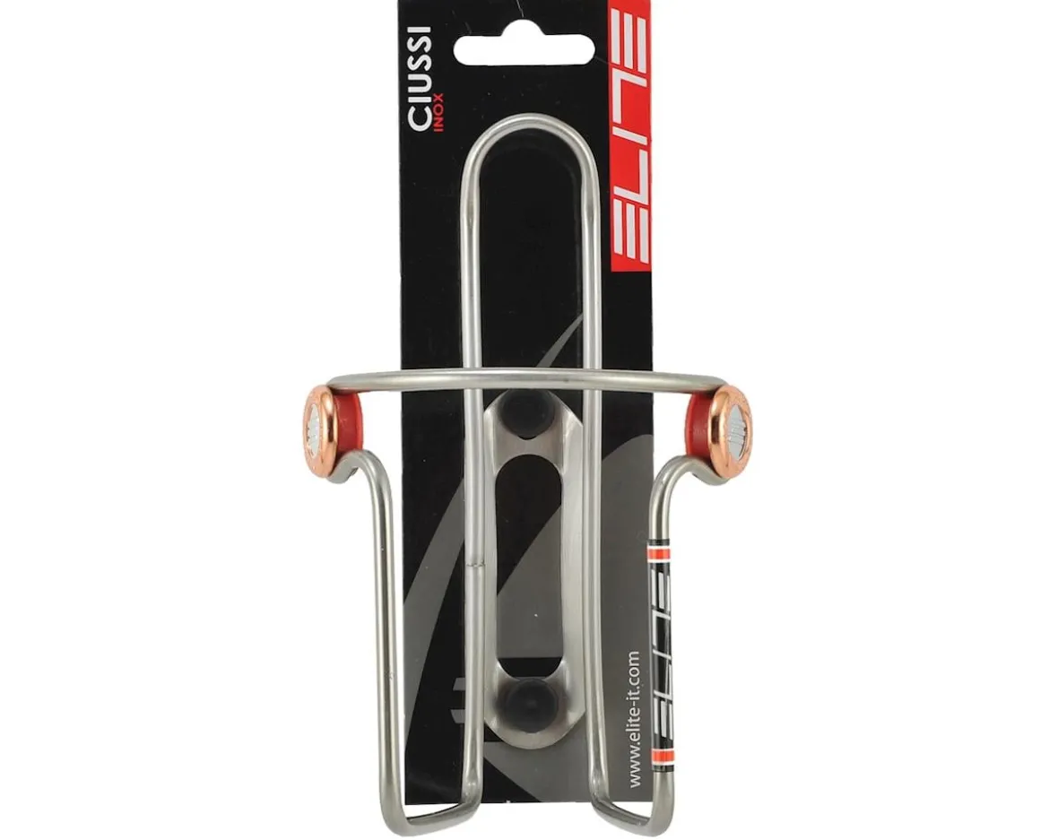 Elite Ciussi Inox Water Bottle Cage (Stainless)