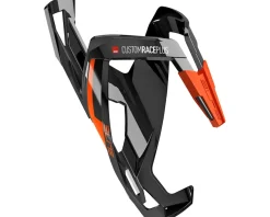 Elite Custom Race Plus Water Bottle Cage (Black/Orange)