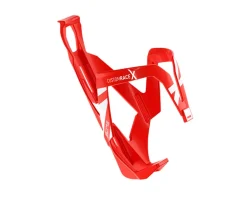 Elite Custom Race X Bottle Cage (Red Glossy/White)