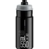 Elite SRL Jet Water Bottle (Black/Grey) (550ml)