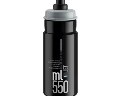 Elite SRL Jet Water Bottle (Black/Grey) (550ml)