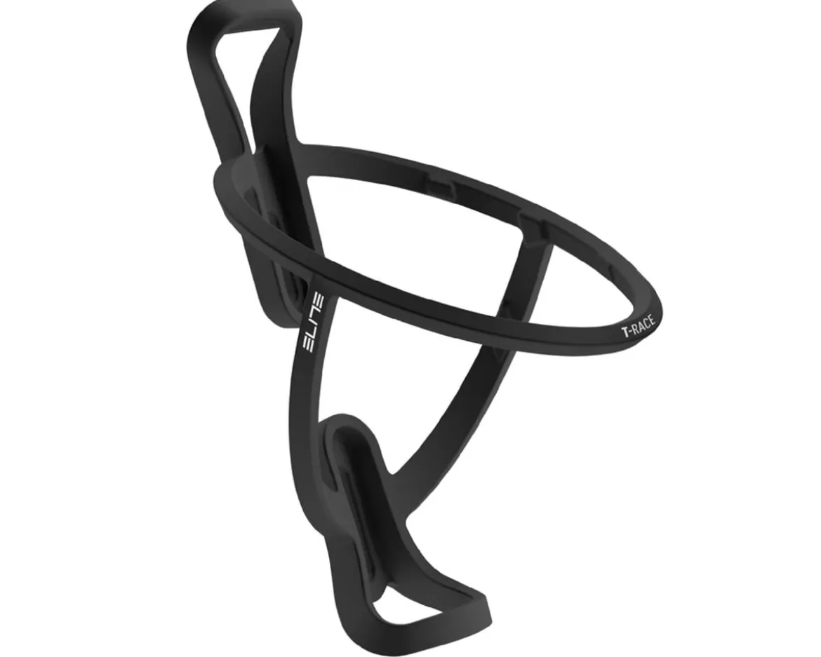 Elite T-Race Soft Touch Bottle Cage (Black)