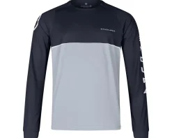 Endura CORE Printed Long Sleeve Tee Jersey (Black) (S)
