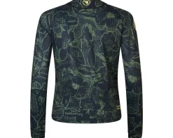 Endura FLORAL Women's LTD Printed Long Sleeve Tee Jersey (Black) (L)