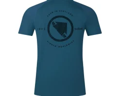 Endura Loop Short Sleeve Tech T-Shirt (Barra Blue) (S)