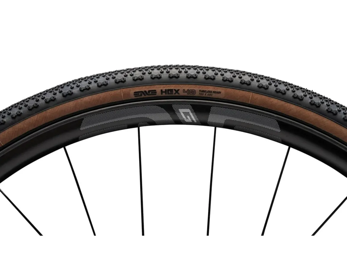 ENVE Hex Tubeless Gravel Tire (Tan Wall) (700c) (40mm)