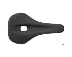 Ergon Men's SR Allroad Comp Saddle (Black) (TiNox SL Rails) (S/M) (143mm)