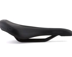 Ergon SM E-Mountain Sport Women's Saddle (Black) (Chromoly Rails) (M/L) (155mm) (E-Bike)