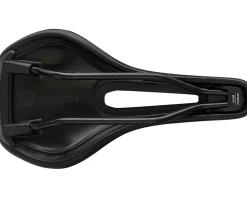 Ergon SR Sport Gel Women's Saddle (Black) (Chromoly Rails) (S/M) (141mm)
