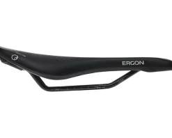 Ergon SR Sport Gel Women's Saddle (Black) (Chromoly Rails) (S/M) (141mm)
