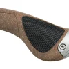 Ergon GP1 BioKork Grips (Black/Tan) (Regular) (S)
