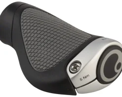 Ergon GP1 Grips (Black/Grey) (Gripshift) (S)