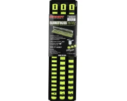 Ernst Manufacturing 18" 3 Rail Twist Lock Socket Boss (HI-VIZ) (1/4, 3/8 & 1/2")