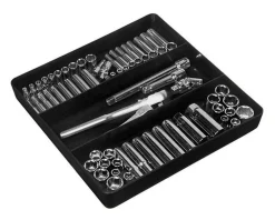 Ernst Manufacturing 3 Compartment Organizer Tray (Blue) (10.5x10.5")