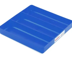 Ernst Manufacturing 3 Compartment Organizer Tray (Blue) (10.5x10.5")