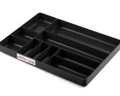 Ernst Manufacturing 10 Compartment Organizer Tray (Black) (11x16")