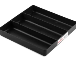 Ernst Manufacturing 3 Compartment Organizer Tray (Black) (10.5x10.5")