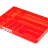 Ernst Manufacturing 10 Compartment Organizer Tray (Red) (11x16")