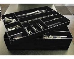 Ernst Manufacturing 10 Compartment Organizer Tray (Red) (11x16")